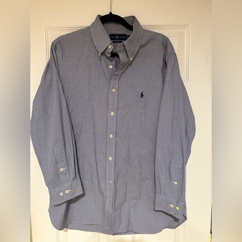 Ralph Lauren slim fit Men’s dress shirt! 👔
